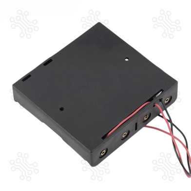 18650 Battery Holder Case 3 Cell With Wire Organize and Safely Store Your Batteries - Keep Them Easily Accessible and Protected - Great for DIY Projects Slide 3