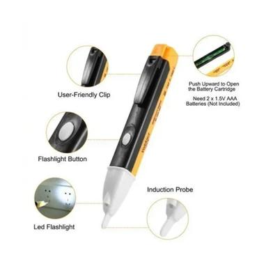 1AC-D Non-Contact Voltage Tester Pen 90–1000V AC with LED Light Safe Power Detection Test Pencil For Home and Industrial Use Slide 3