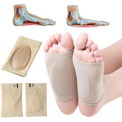 1Pair Arches Footful Orthotic Arch Support Foot Brace Flat Feet Relieve Pain Comfortable Shoes Orthotic Insoles Shoe Accessories image