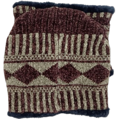 1Set Winter Fashion Warm Hat Men's Knitting Cap Hat Man Beanie Hat Cap Elastic Cap image