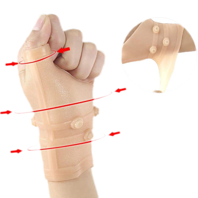 1 Pair Silicone Magnetic Hand Support – Pain Relief and Wrist Protection for Men and Women image