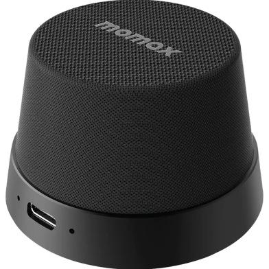 Momox 1-Vibe Go Magnetic Portable True Wireless Speaker Black image