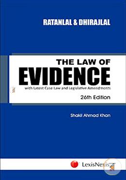 Ratanlal and Dhirajlal’s the Law of Evidence