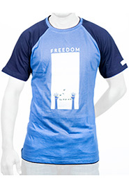 Freedom Men Cotton T-Shirt (TS109) image