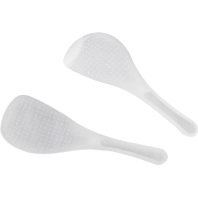 1pair Creative non -sticky rice spoon rice shovel kitchen rice cooker rice shovel plastic image