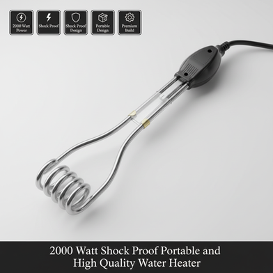 2000 Watt Shock Proof Portable and High Quality Water Heater Slide 2
