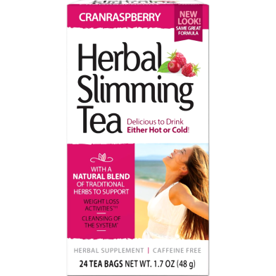 21ST Century Herbal Slimming Tea Cranraspberry 48G 24 Bags - 740985223529 image