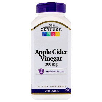 21st Century Apple Cider Vinegar 300mg - 250 Tablets image