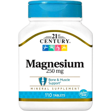 21st Century Magnesium 250mg – 110 Tablets image