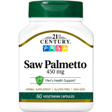 21st Century Saw Palmetto Extract 320mg – 60 Capsules image