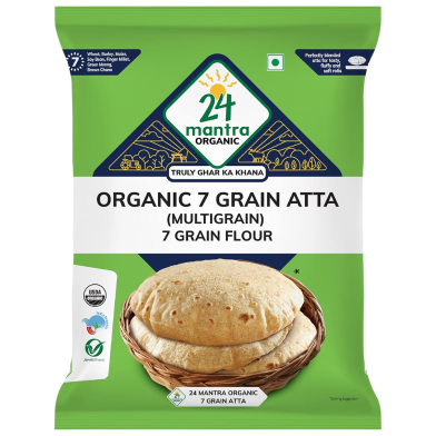 24 Mantra Organic 7 Grain Atta 1 Kg image
