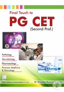 Final Touch to PG CET (Second Prof) 