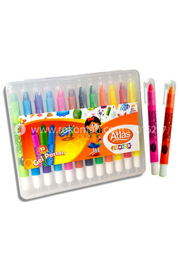Atlas Junior Gel Pastel - 12 colour image