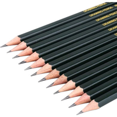 2B Pencil For Drawing And Writing 12pcs image