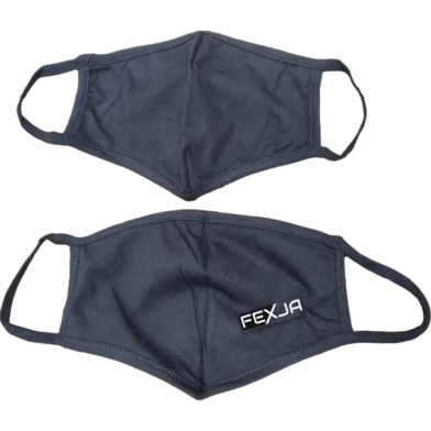 2 Layer Full Cotton Cloth Mask - 10pcs image