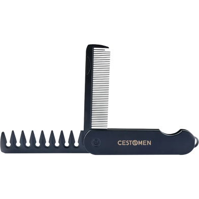 2 in 1 Pocket Folding Comb Professional Barber Styling Tool image