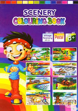 সিনারি কালারিং বুক (সাবজেক্ট ভিলেজ সিনারি কালার পেস্টাল এজ ৮ প্লাস) (কোড- ২৮) image