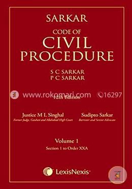 Sarkar Code of Civil Procedure (Set of 2 Volumes)