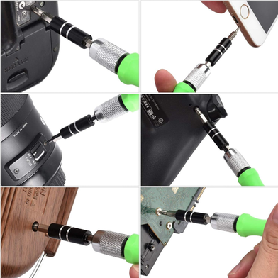32 In 1 Mini Screwdriver Bits Set With Magnetic Flexible Extension Rod For Home Appliance Repairing Preparations Slide 3