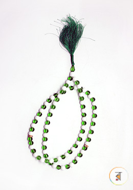 Cyan Tasbih White And Green image