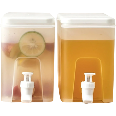 3.5L Slim Juice Dispenser with Tap Leakproof Beverage Tank image