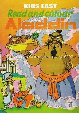Kids Easy Read And Colour Aladdin And The Magic Lamp