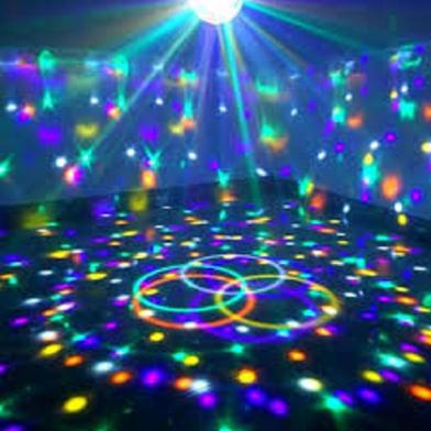360 Degree LED Rotating Bulb Magic Disco Light for Party/Home/Diwali Decoration - Rgb Led Strip Light Slide 3
