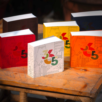 365 Days(Print) Cover Notebook 6-Pack (SN202510193) image