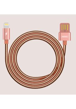 Remax Silver Serpent Series Data Cable for iPhone 1M RC-080i image