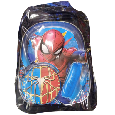 3D Avengers Spider Man Kids School Bag Rendom image