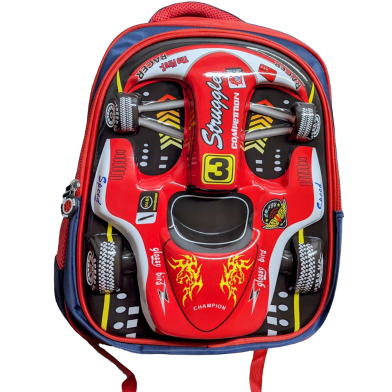 3D Car Hard Shell School Bag image