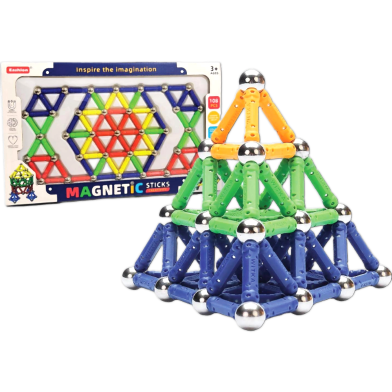 3D Magnetic Sticks 108 Pcs image