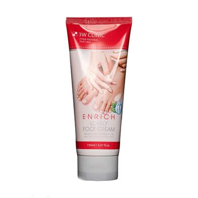 3W CLINIC Enrich Lovely Foot Cream 100ml image