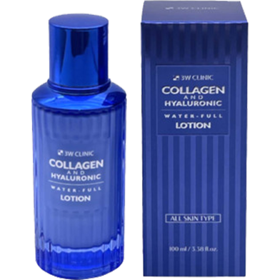 3W Clinic Collagen And Hyaluronic Water-Full Lotion 100ml image