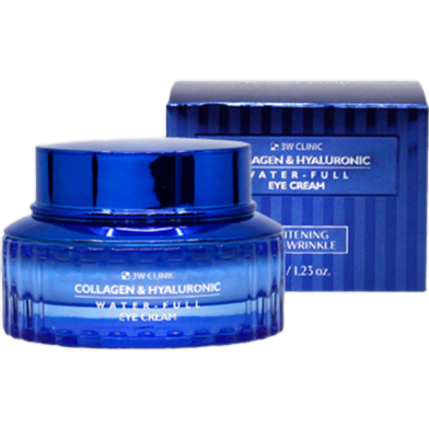 3W Clinic Collagen And Hyaluronic Water-Full Eye Cream 35gm image