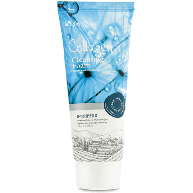 3W Clinic Collagen Cleansing Foam 100ml image