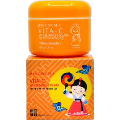 3W Clinic DR.K Vita-C Whitening Cream 100g image