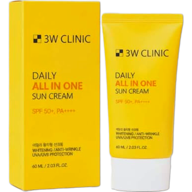 3W Clinic Daily All In One Sunscreen SPF50 PA 60ml image