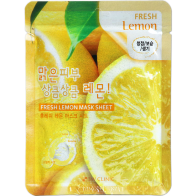 3W Clinic Fresh Lemon Mask Sheet 23gm image