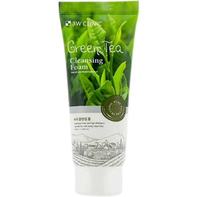 3W Clinic Green Tea Lovely Cleansing Foam -326927103 image