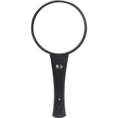 3X Handheld Magnifier with 3X/7X Bifocal Lens And Dual LED image
