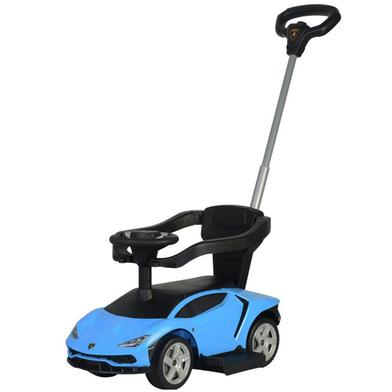 3 in 1 Kids Ride on Car Push and Pull Lamborghini Centenario with Multifunctional Parental Handle Bar and Music Perfect Gift for Children -162950390 image