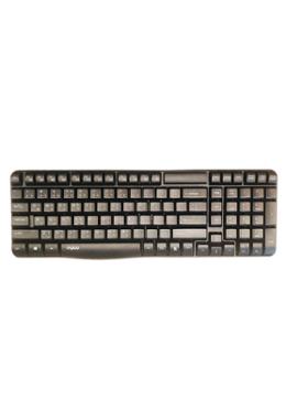 Rapoo White Wireless Keyboard and Mouse Combo image