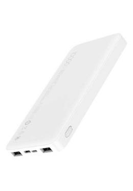 Redmi 10000mAh Power Bank Dual Output and Dual Input - White and Cable image