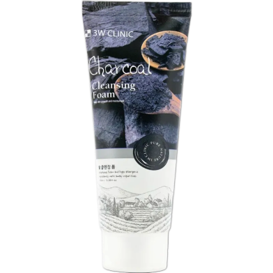 3w Clinic Charcoal Cleansing Foam 100ml image