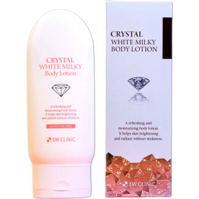 3w Clinic Crystal White Milky Body Lotion 150 gm image