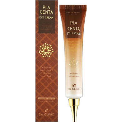3w Clinic Whitening Anti Wrinkle Placenta Eye Cream 40ml image