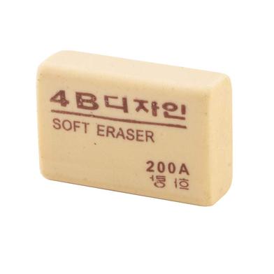 4B Soft Eraser Art Painting Stationery Sketch Rubber 2pcs image