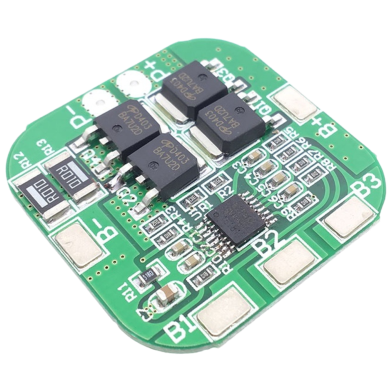 4S Bms Battery Protection Board 4S 10A 14.8V 16.8V 18650 Aa Aaa Lipo Li-Ion Lithium Battery Bms Chargers Protection Module Electronics Circuitry