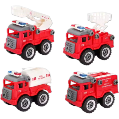 4 In 1 Firefighting Vehicles Screwdriver image